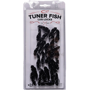 Tuner Fish Lug Locks - 24 Black